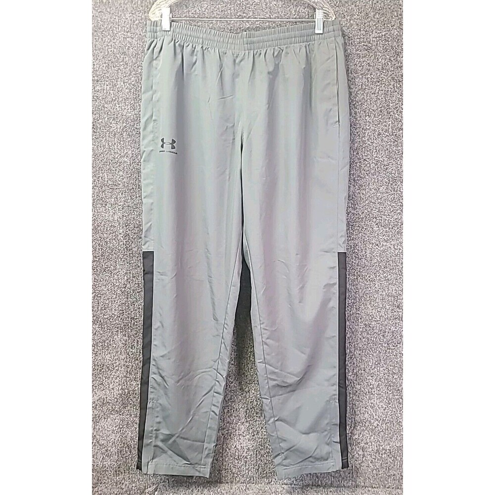 Under Armour Track Pants HeatGear Loose Athletic Lined W/Pockets Mens Size XL